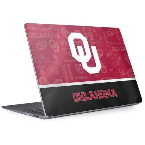 University of Oklahoma Split Jersey Surface Laptop 2 Skin